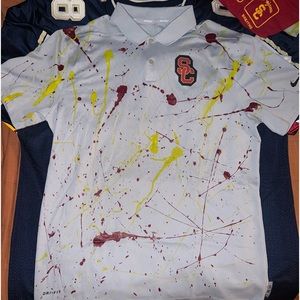 USC Nike Polo Shirts medium